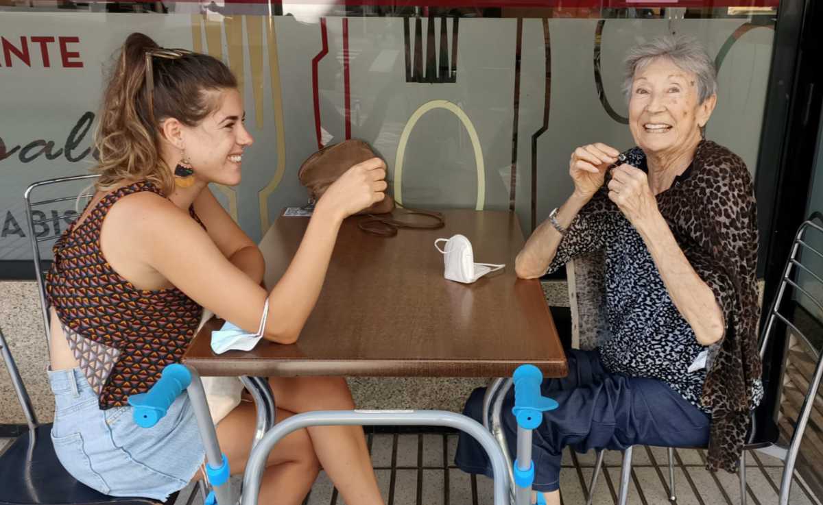 Tinin Jurado y Frida Perdomo